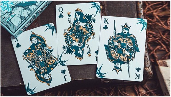 Boom Blue Playing Cards