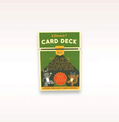 "Take Cover" 4-in-1 Card Game