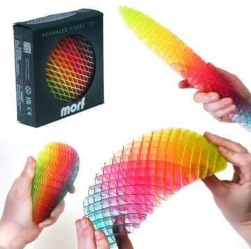 Morf Fidget Worm Rainbow Big