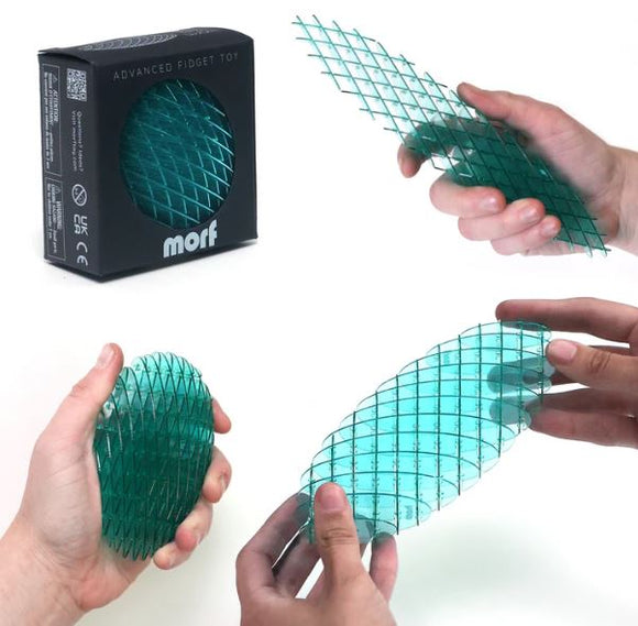 Morf Fidget Worm Blue Small