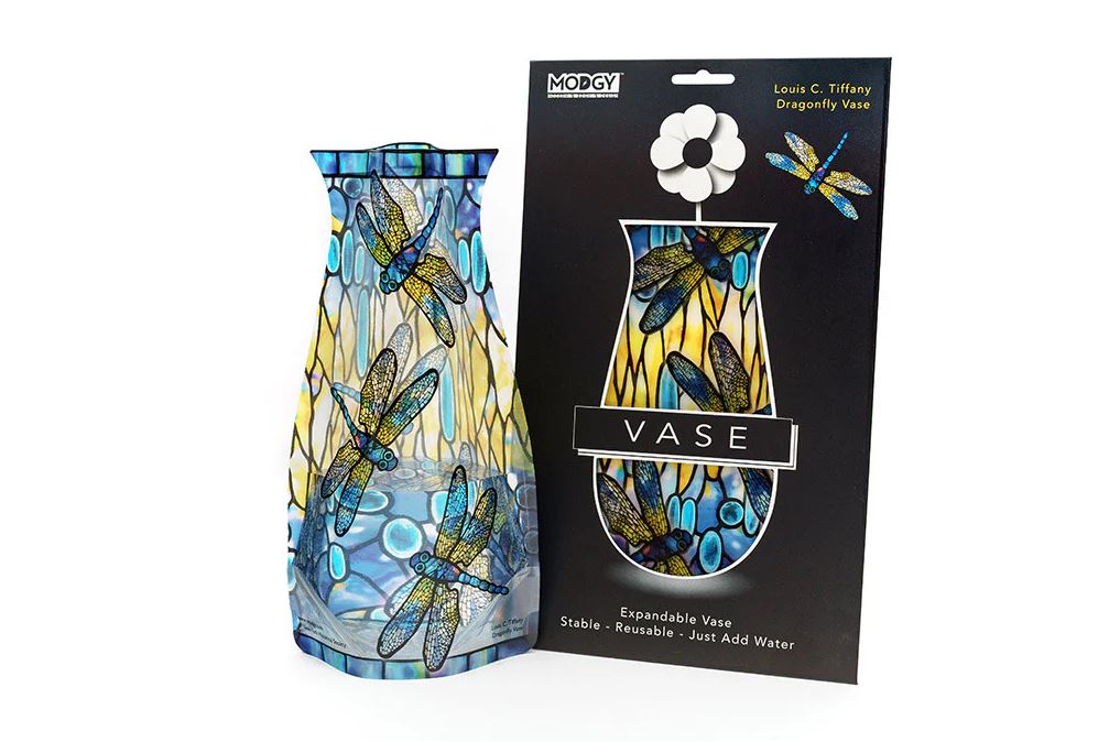 Louis C. Tiffany Dragonfly Vase