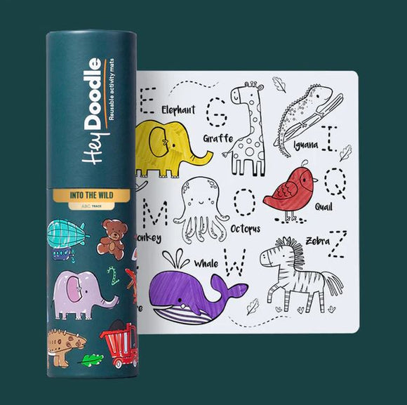 Into The Wild Mini Coloring Mat