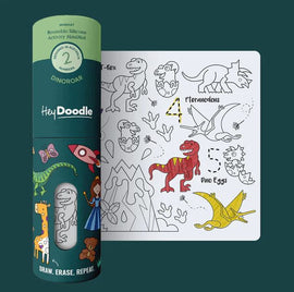 DinoRoar Mini Coloring & Doodle Mat