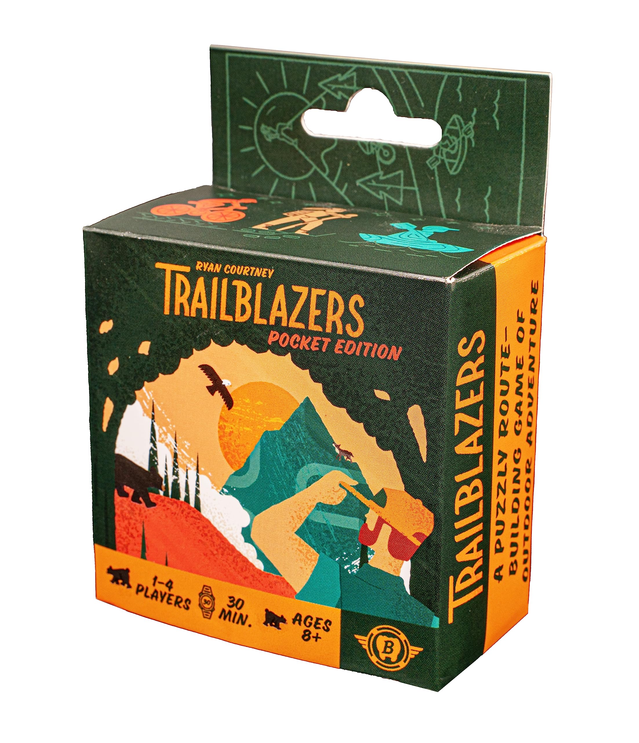 thumbnail image 2 of Cooperative Games Trailblazers (Pocket Addition), Board Games - Canada Travel Edition Board Game 2 of 14