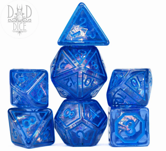 Crypto Whale 7pc RPG Dice Set