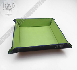 Square Dice Tray: Green