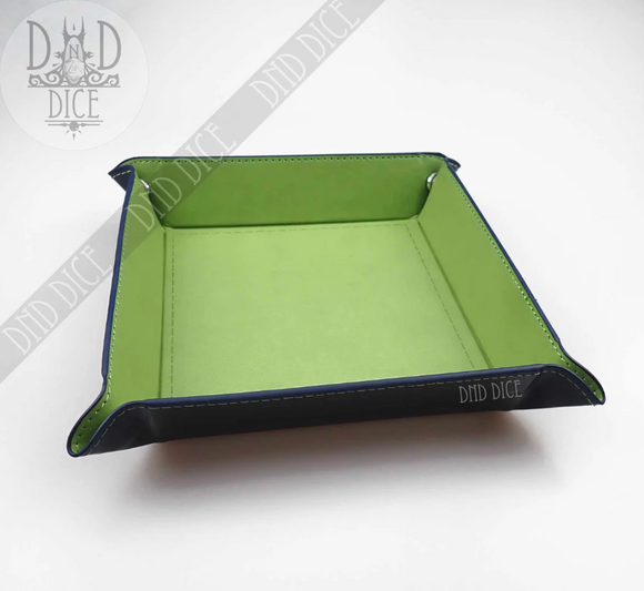 Square Dice Tray: Green