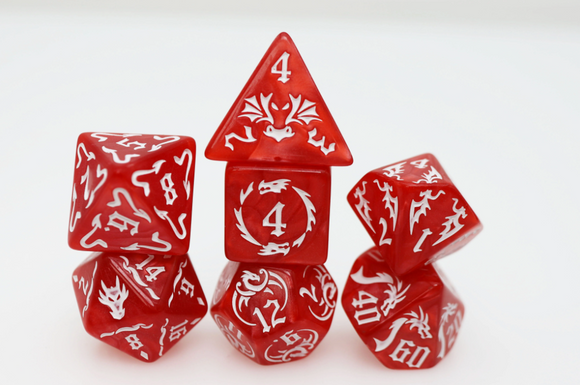 Drake's Flight: Inferno RPG Dice Set