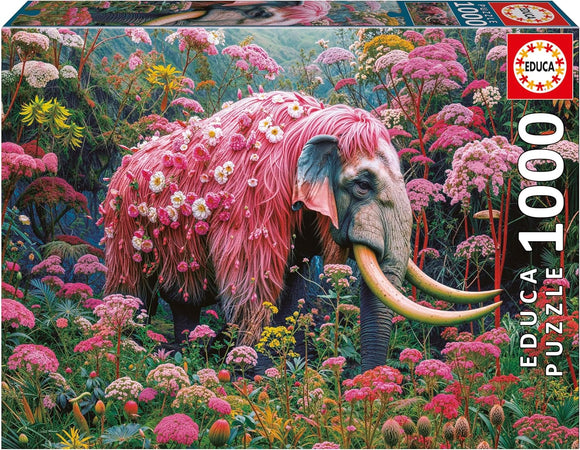 Floral Elephant 1000 PC