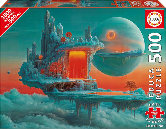 Planet of Fire & Ice 500 PC (Large Format)