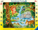 Tray Puzzle: Jungle Friends