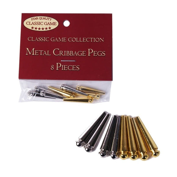 Metal Cribbage Pegs