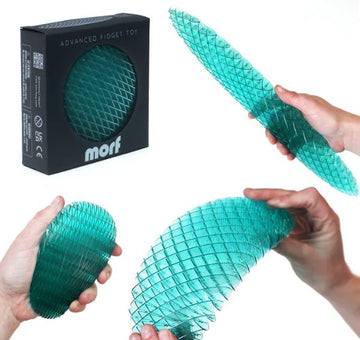 Morf Fidget Worm Blue Big