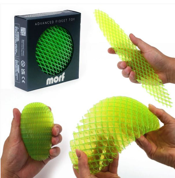 Morf Fidget Worm Green Big