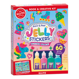 Paint & Peel Jelly Stickers: Glitter Goals