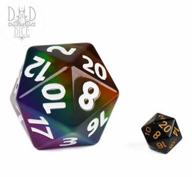 55mm D20 Translucent Rainbow