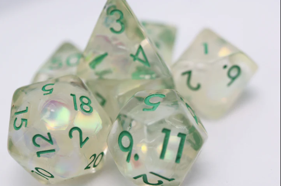 Evergreen 7pc RPG Dice Set