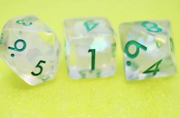 Evergreen 7pc RPG Dice Set