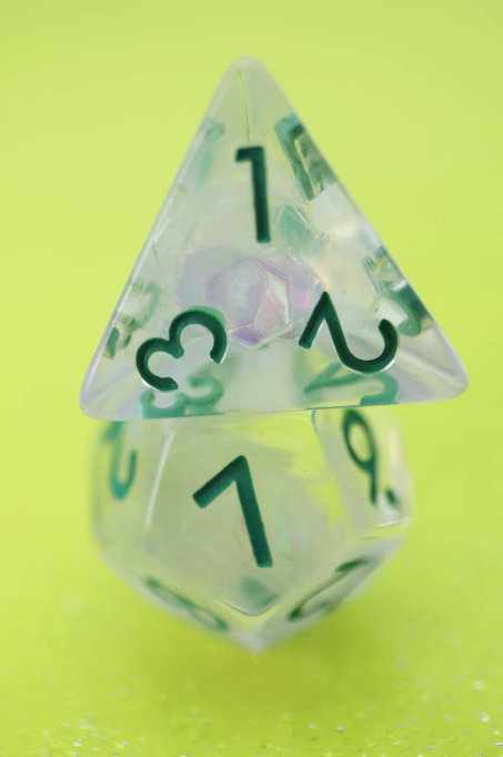 Evergreen 7pc RPG Dice Set - 0