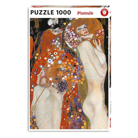 1000 pc, Klimt, Water Serpents II