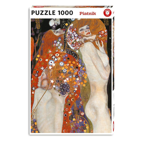 1000 pc, Klimt, Water Serpents II