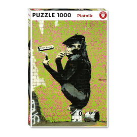 1000 pc, Banksy, Roller Chimp