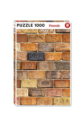 1000 pc, Ziegel / Bricks
