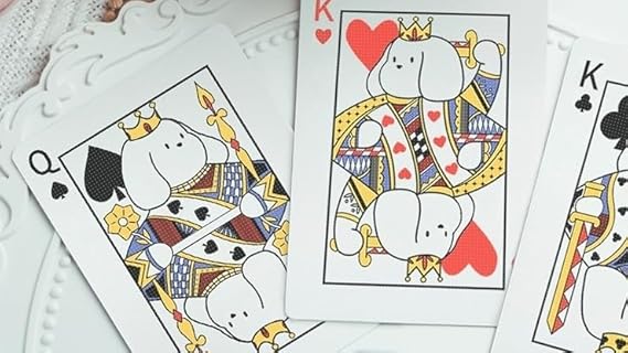 Diary of Kitten & Puppy (Puppy Pink Edition Playing Cards)