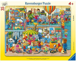 Animal Toy Store 35 pc Frame Puzzle