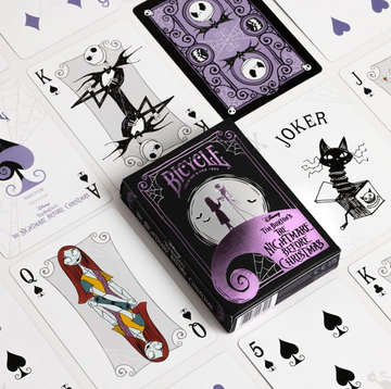 Bicycle Disney Nightmare Before Christmas Cards - 0