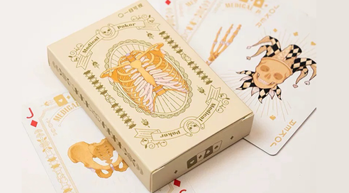 Medical Poker (White) Playing Cards