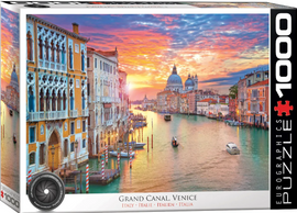 Photograph of the Grand Canal in Venice 1000 piece jigsaw from Eurographics