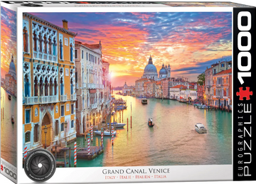 Photograph of the Grand Canal in Venice 1000 piece jigsaw from Eurographics