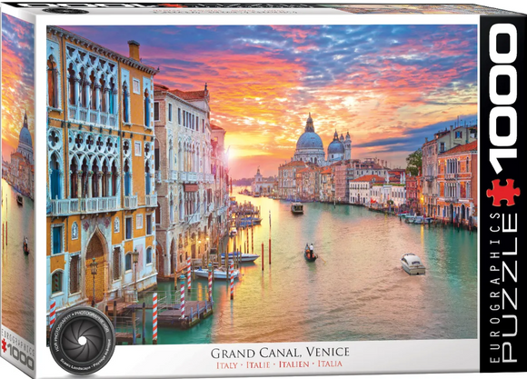 Photograph of the Grand Canal in Venice 1000 piece jigsaw from Eurographics