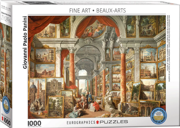 Gallery View of Ancient Rome 1000 piece jigsaw puzzle