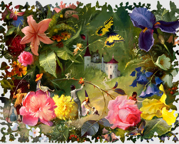 Castle of the Flowers 260 piece jigsaw
