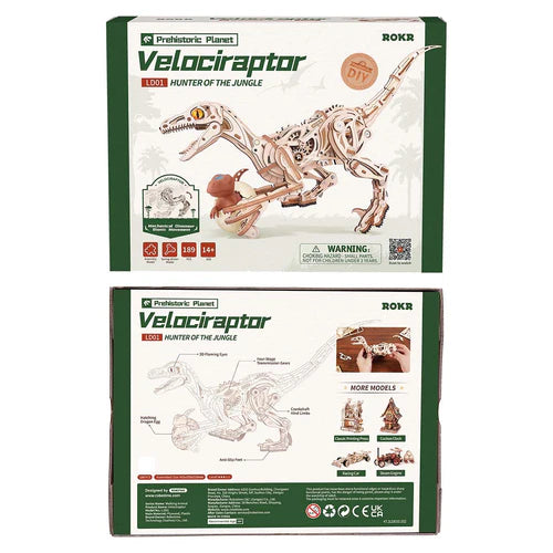 Velociraptor Robotime DIY Build Kit