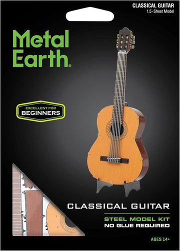 Metal Earth Classical Guitar Packaging