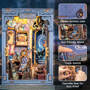 Soul Travel Agency Book Nook Material, Battery, Door and Light Info