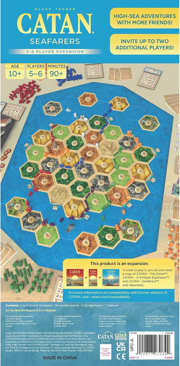 Catan: Seafarers 5-6 Player Extension