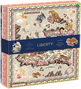 picture of Liberty London Maxine Double-Sided 500 Piece Jigsaw Puzzle box