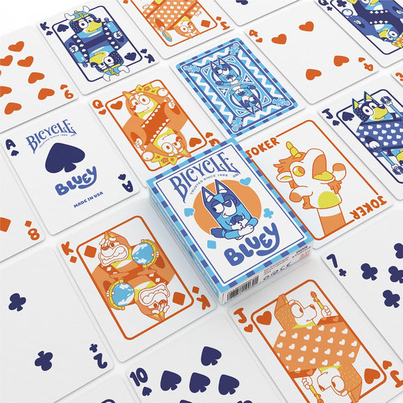 Bicycle Bluey playing cards