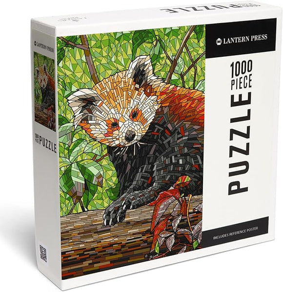 Red Panda Mosaic