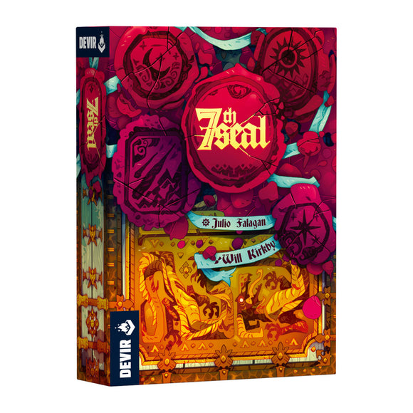 Box cover of Devir game 7th Seal