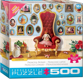 Princess Bunny 500 Piece Puzzle Box