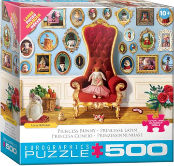 Princess Bunny 500 Piece Puzzle Box