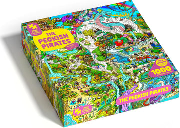 The Peckish Pirates jigsaw puzzle box cover 