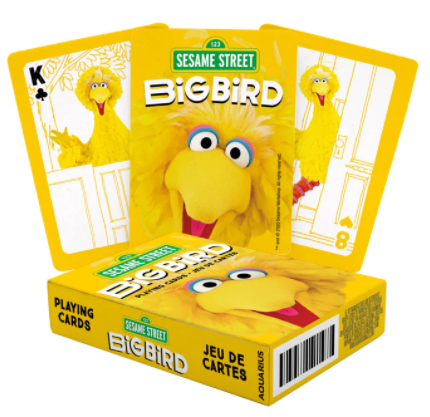 big bird cards box and cards