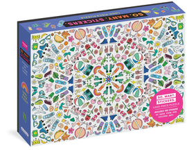 So. Many. Stickers. puzzle.