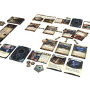 Arkham Horror cards and components